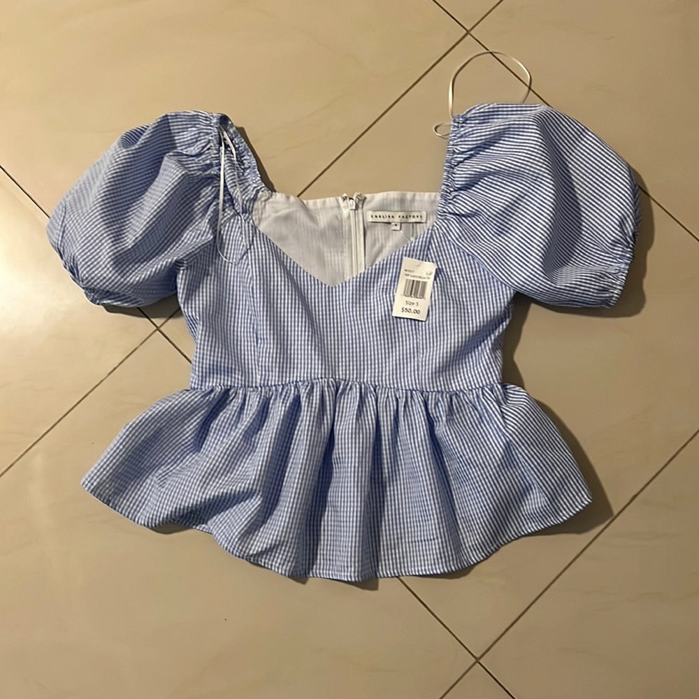 English Factory shirt new with tags